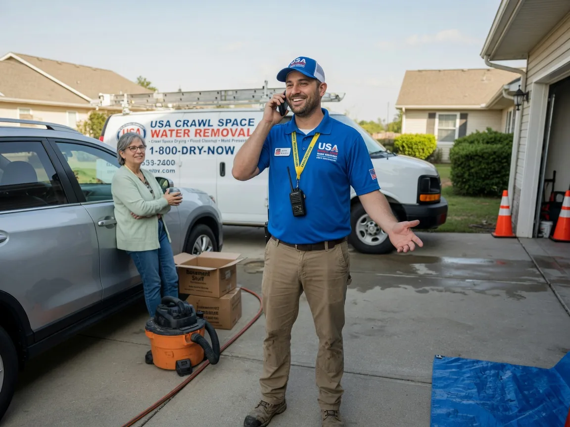 Crawl Space Water Removal Saint Peters, MO FAQs